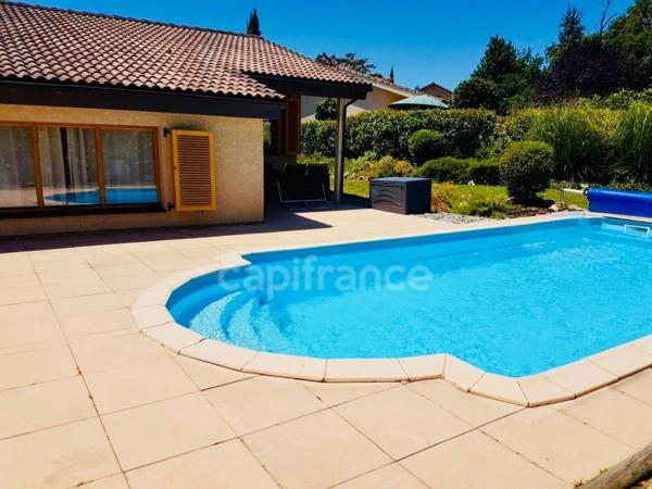 Maison à vendre 5 pièces LOMBEZ (32) avec piscine