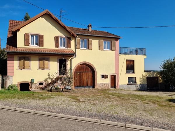 Maison 7 pièces sur 12 ares à Mollkirch