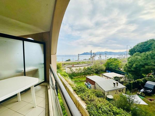 Appartement Cannes la Bocca 2/3 pièces 35m2 2 terrasses