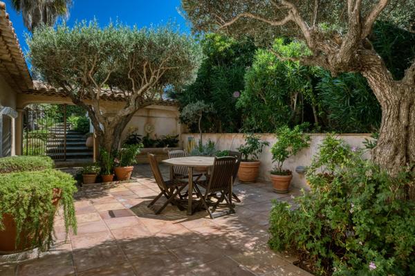 Villa pieds dans l’eau à Sainte-Maxime