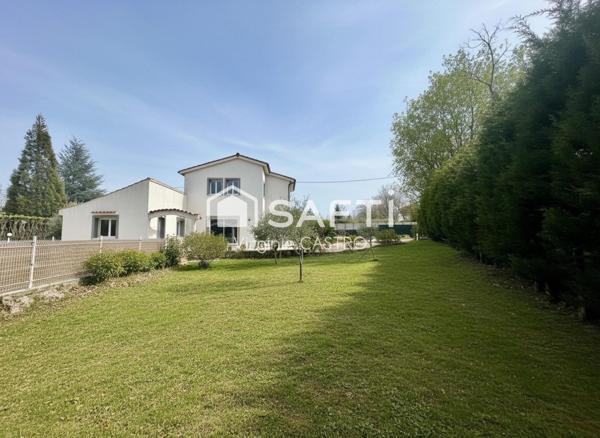 VILLA CONTEMPORAINE 6 PIECES avec PISCINE + STUDIO & DEPENDANCE