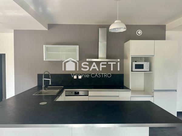 VILLA CONTEMPORAINE 6 PIECES avec PISCINE + STUDIO & DEPENDANCE