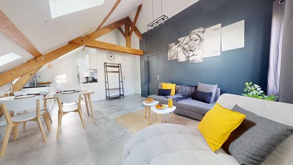 Appartement 2 pièces - 50 m² Exclusivité efficity