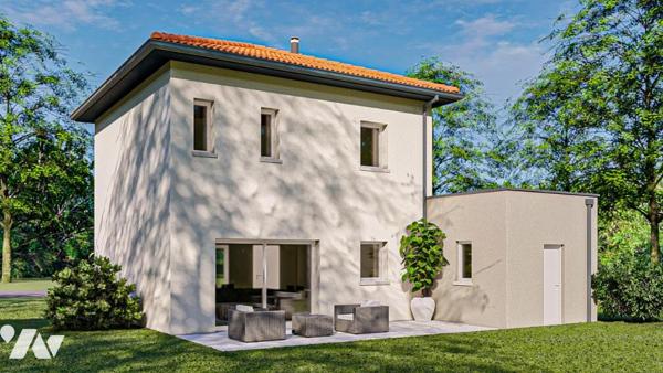 Villa mitoyenne neuve avec garage