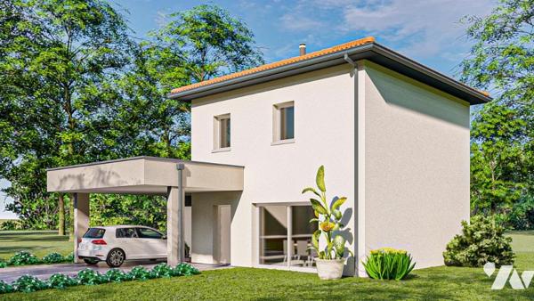 Villa mitoyenne neuve avec garage