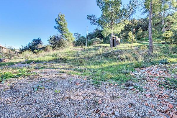A VENDRE - Terrain Vidauban avec vue dégagée et permis de construire accordé