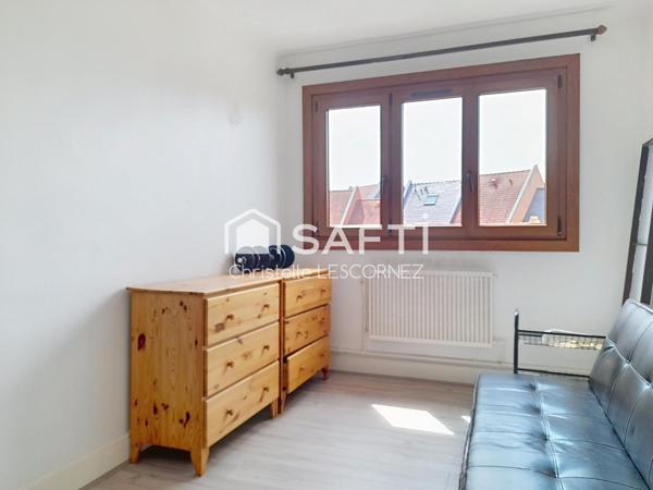 Seclin : bel appart T3 de 67m² avec garage fermé !