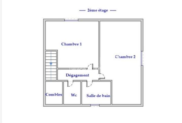 Maison 4 chambres - sous sol - aucun travaux
