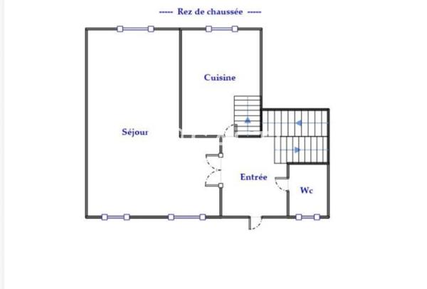Maison 4 chambres - sous sol - aucun travaux