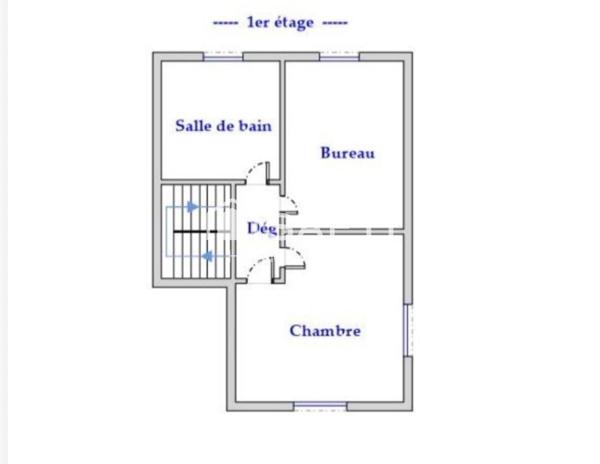Maison 4 chambres - sous sol - aucun travaux