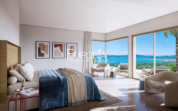 Villa d'exception de 385m2 - Grimaud vue mer avec piscine