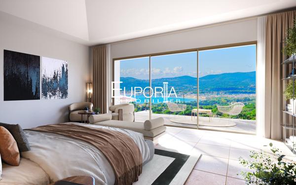 Villa d'exception de 385m2 - Grimaud vue mer avec piscine