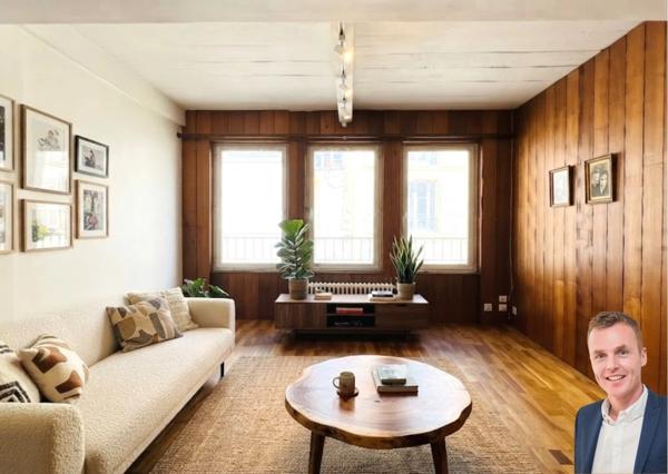 Quimper centre - Appartement Duplex T3 de 65 m² habitable.