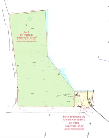 Bessancourt (95550) A vendre Bessancourt terrain constructible 918 m2