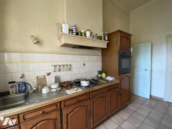 Maison de ville en R+1 avec jardin