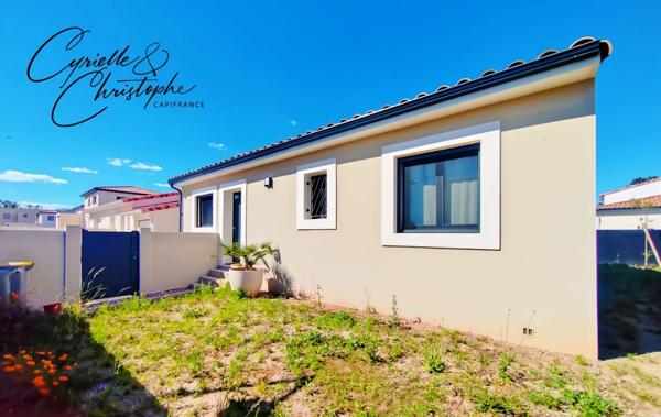 Dpt Hérault (34), à vendre à SAINT-ANDRE DE SANGONIS (34725), maison récente plain-pied T3bis 86m² sur terrain de 309m²