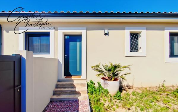 Dpt Hérault (34), à vendre à SAINT-ANDRE DE SANGONIS (34725), maison récente plain-pied T3bis 86m² sur terrain de 309m²