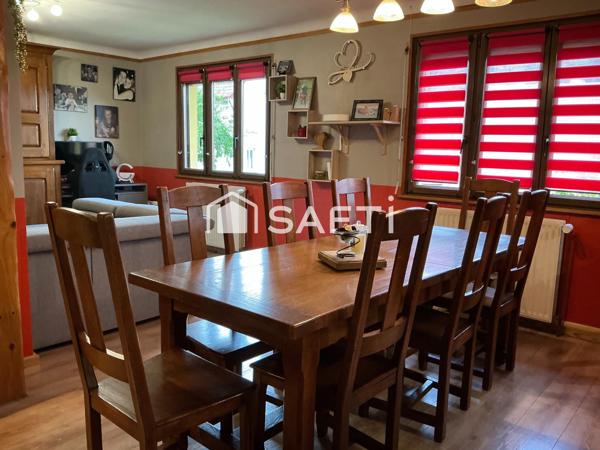 Maison 4 pièces 88m2, 3 chambres, terrain 697m2