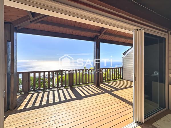 T2 Coup de coeur aux Colimaçons – Vue mer à 180°