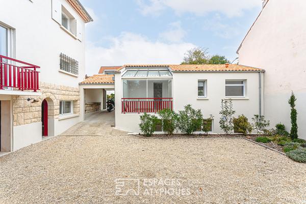 Maison familiale et son cabinet libéral à La Genette