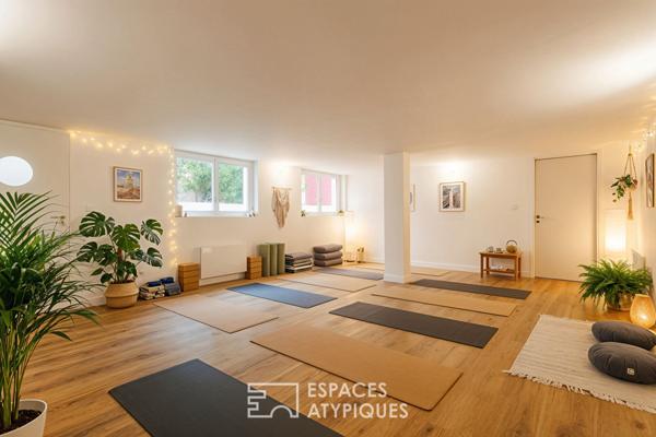 Maison familiale et son cabinet libéral à La Genette