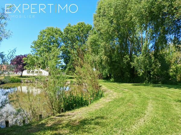 Rue (80120) Belle propriété avec 2 hangars, idéal artisan, entrepreneur ou collectionneur !