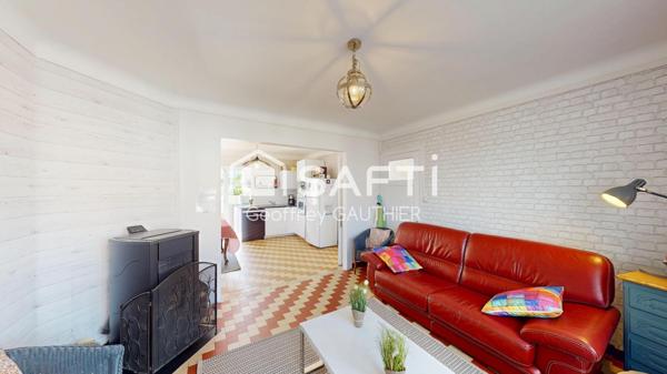 Maison en bord de mer à Wissant avec jardin,garage