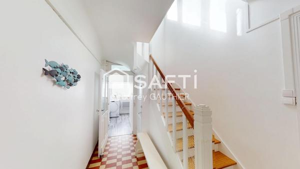 Maison en bord de mer à Wissant avec jardin,garage