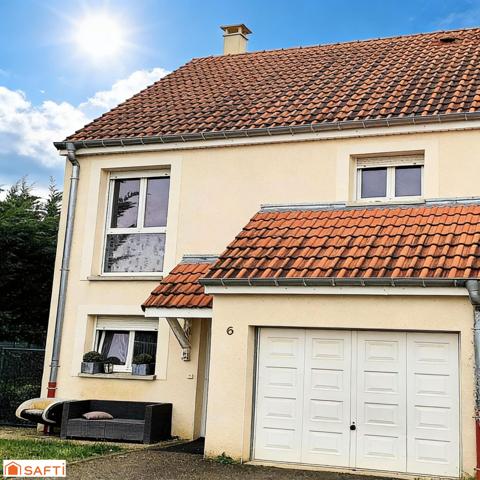 Maison 5 pièces, 4 chambres, terrasse, quartier calme.