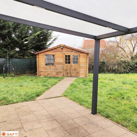 Maison 5 pièces, 4 chambres, terrasse, quartier calme.