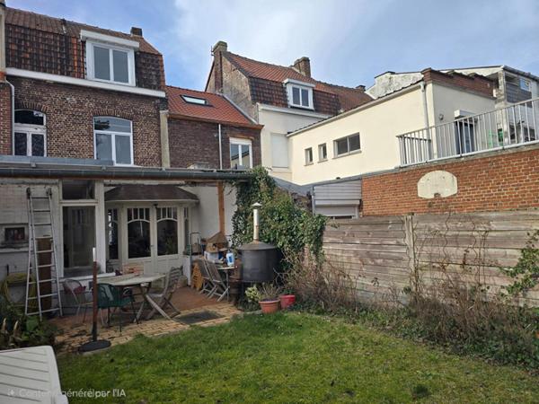 Maison Semi bourgeoise 3 chambres et jardin 120 m2