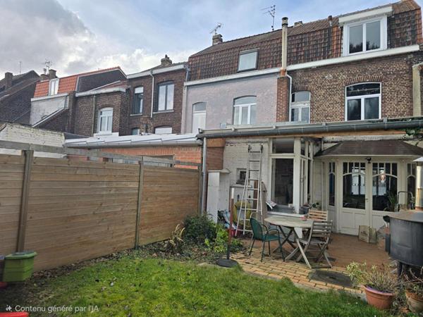 Maison Semi bourgeoise 3 chambres et jardin 120 m2