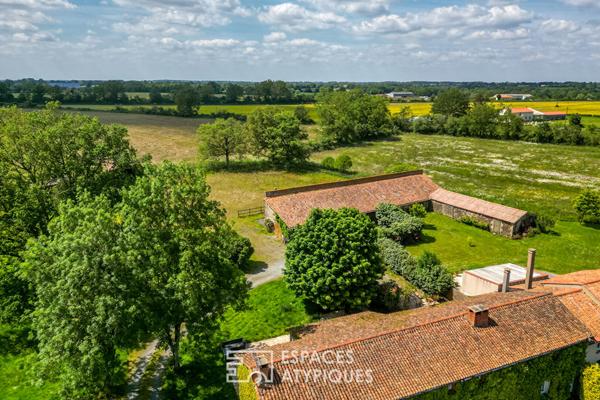 Ferme au charme rustique et cadre naturel avec dépendances