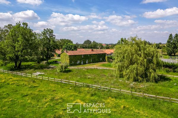 Ferme au charme rustique et cadre naturel avec dépendances