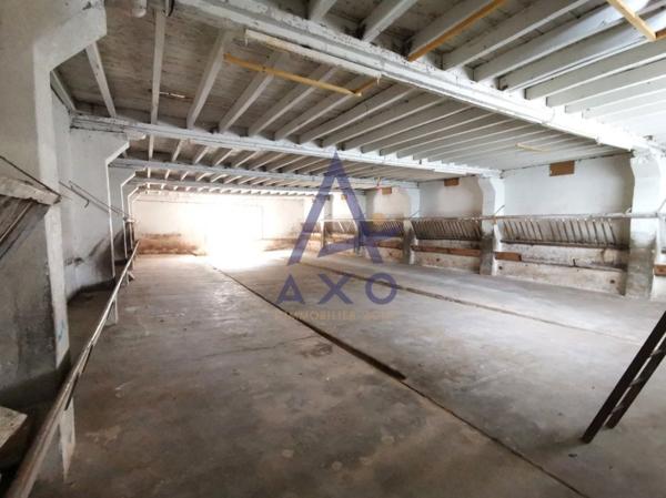 Immeuble avec entrepôt et dépendances à rénover au centre de Mussidan