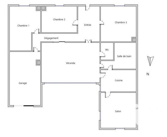 Maison 5 pièces de 120 m² à Rochefort (17300)