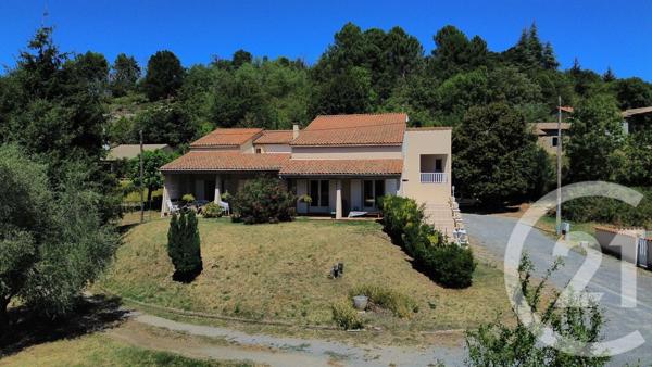 Maison à vendre  6 pièces - 148,70 m 2   LACHAPELLE SOUS AUBENAS  - 07