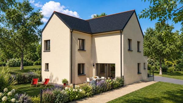 Terrain + Maison à vendre 5 pièces - 114 m²