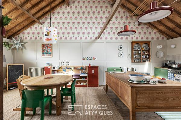 Maison-atelier et sa cour intérieure