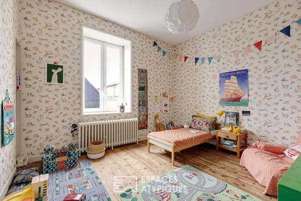 Maison-atelier et sa cour intérieure
