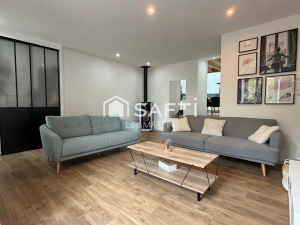 Maison de bourg - 92m2 - 2 chambres - Jardin