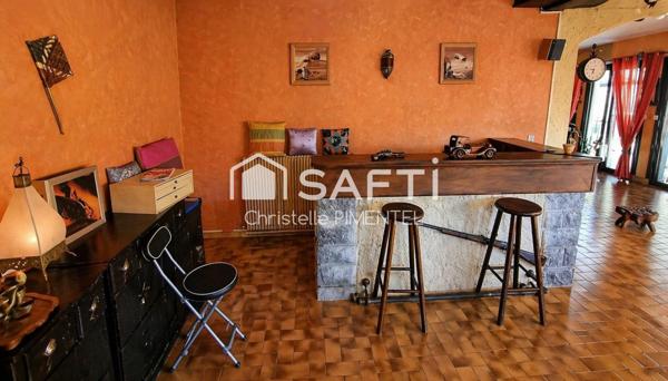 Maison familiale avec piscine et beaux volumes