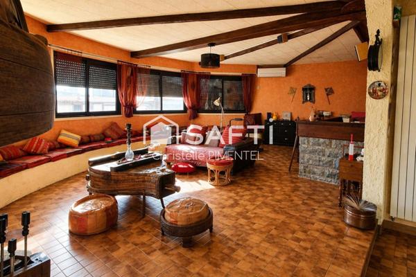 Maison familiale avec piscine et beaux volumes