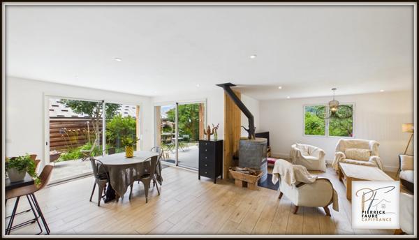 Briançon – Élégante maison familiale de 193,71 m² au sol d'espaces d’habitation avec jardin et grand garage
