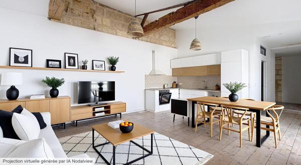 Appartement T4 avec terrasse