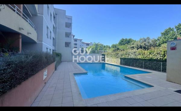 Appartement Montpellier Ouest  3 pièce(s) 53 m2+ terrasse 38M2+garage