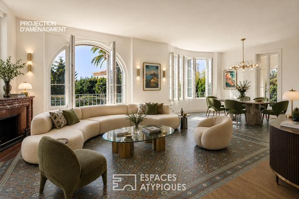Une villa d’inspiration Belle Époque à quelques pas de la Méditerranée