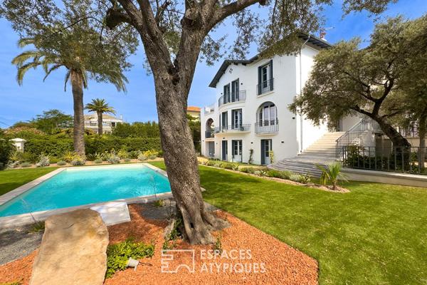 Une villa d’inspiration Belle Époque à quelques pas de la Méditerranée