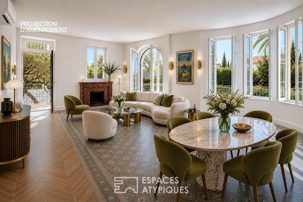 Une villa d’inspiration Belle Époque à quelques pas de la Méditerranée