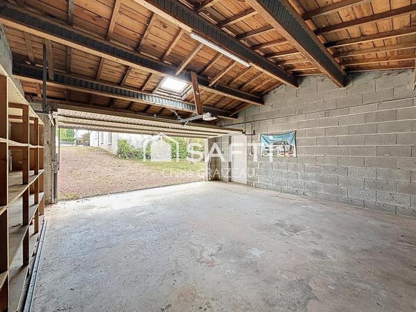 Maison de 169 m² habitables, 5 chambres, double garage